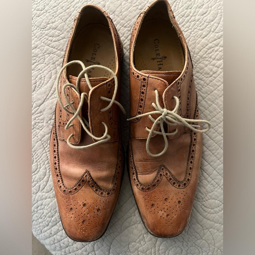 Cole Haan Tan Leather Shoes